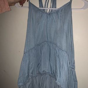 Denim tank top